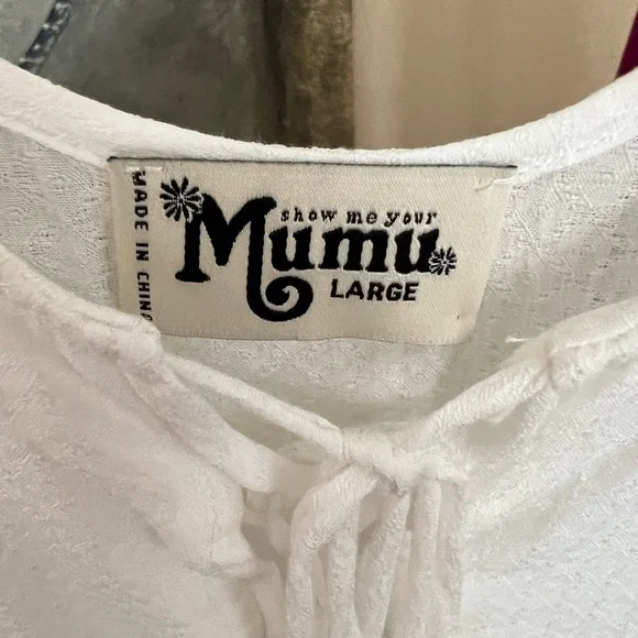 Show me your mumu size large tank top. - Picture 2 of 3